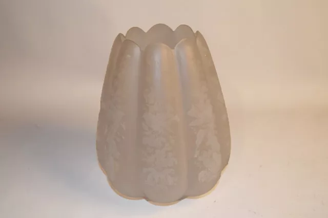 Photophore de forme bouton de fleur en cristal - Tulipe - Lampe - Applique