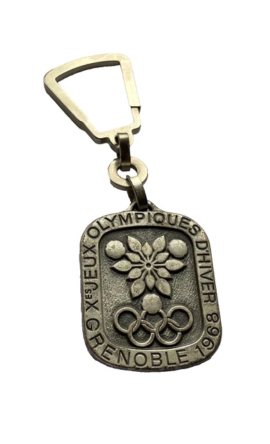 Lot De 3 Boutons Collector Jeux Olympiques Grenoble 1968 - Parfait état