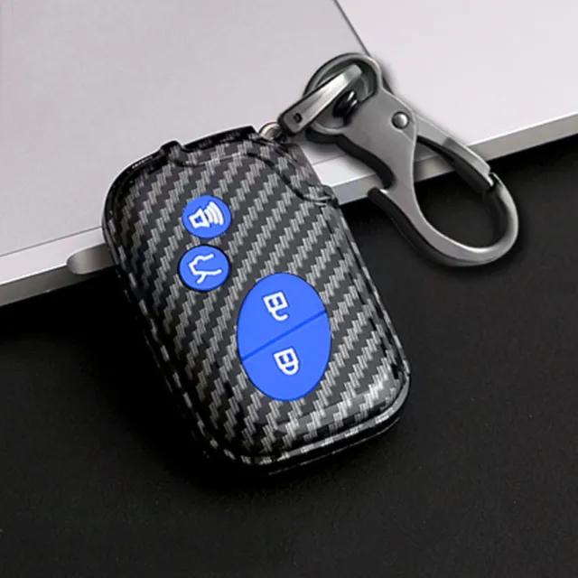 Auto Key Bag Case Shell Fob For Lexus ES330 ES350 RX350 RX300 Cover Holder Blue