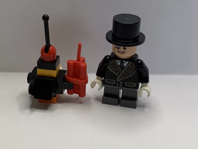 Minifigure originale LEGO - Batman - Il pinguino sh096-76010 & Pinguin Bomb
