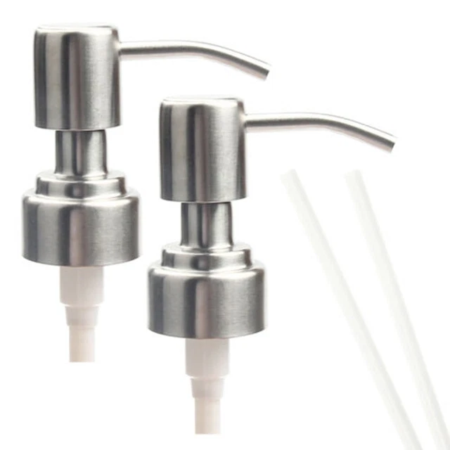 Cabezal de bomba de alta calidad acero inoxidable cocina loción jabón bomba de jabón accesorios