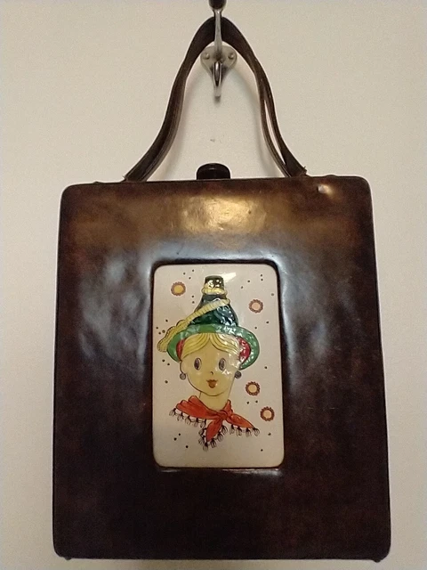 Vintage Purse Rosenfeld Bavarian Dutch  German Girl