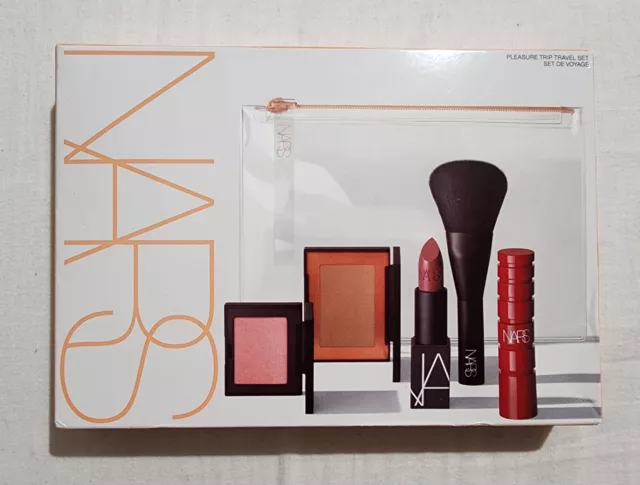 Bnib Nars Pleasure Trip Travel 6Pc Set Blush Bronzing Powder Mascara Lipstick