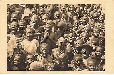 Congo Francais #27744 Enfants Chante Marseillaise