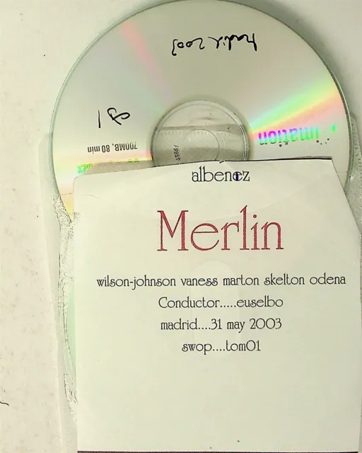 ALBENIZ- Merlin Live 31.5.2003 Euselbo 2-CD (Wilson-Johnson/Carol Vaness/Marton)