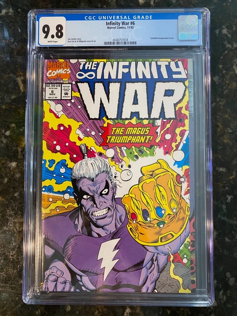 Infinity War #6 CGC 9.8 1992  Magus Triumphant! Gatefold Wraparound