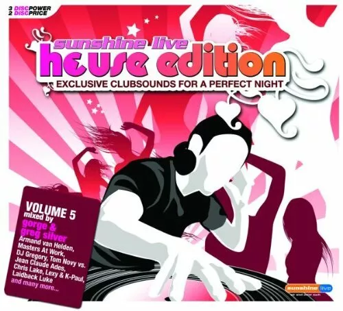 CD NEUF scellé- Sunshine Live: House Edition, Vol. 5 de DJ Greg Silver -C42