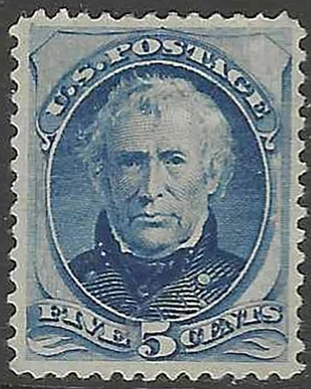 SC#185 - 5c Zachary Taylor MH