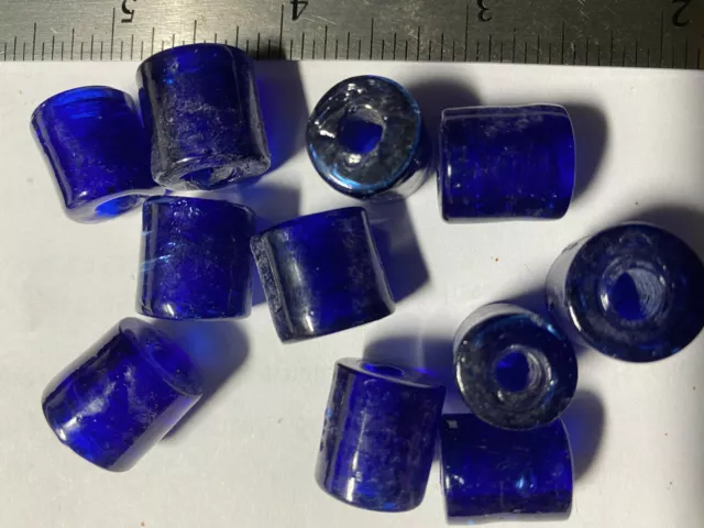 Large Hole Glass Beads for Macrame *** UPICK *** All Colors All Sizes