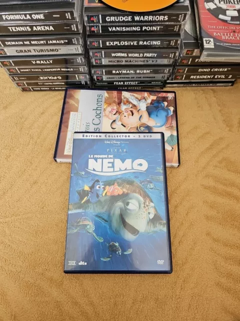 Dvd Disney Le Monde de Nemo édition collector 2 DVD Bon État Livraison Rapide