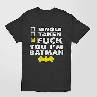 I'm a Batman Men's Funny Superhero T Shirt, Birthday Gift Party Bat man Top Tee