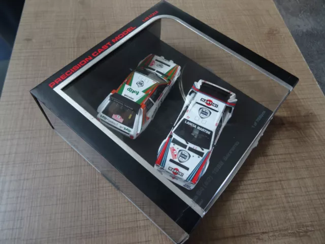 Hpi-Racing 1/43 Twin Set Lancia Delta S4 Alen/Cerrato Sanremo Rally 1986 N°8052