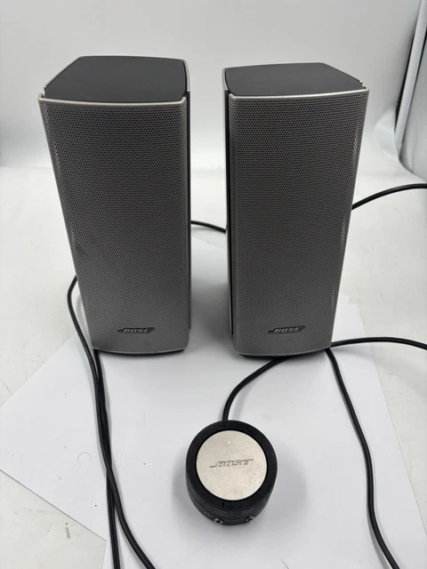 Enceintes Bose Companion 20 - Filaire - Occasion état Comme Neuf - Complètes