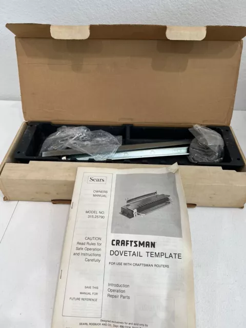Dovetail template best sale model 315.25790