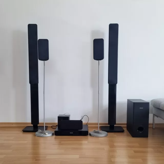 Heimkino System Philips HTS3377W (5.1 Dolby Surround / DTS / Wireless)