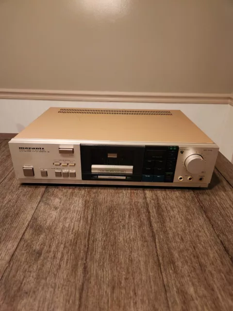 Vintage Marantz Model SD 440 Stereo Cassette Tape Deck Dolby System - Tested