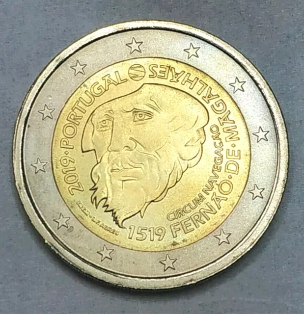 2 Euro commémorative Magellan 2019 Portugal UNC/NEUF/Non circulé