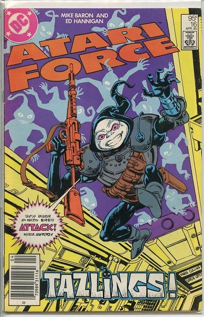 Atari Force 1984 series # 16 Canadian variant fine comic book