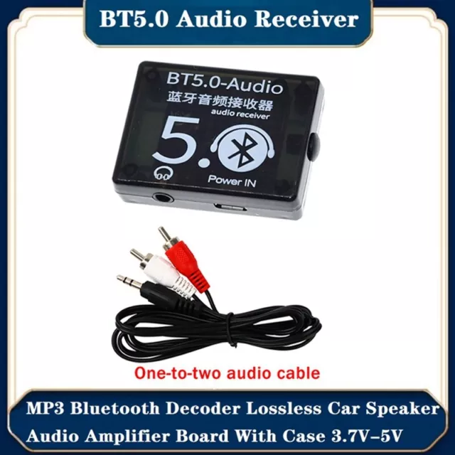 Ricevitore audio BT5.0 + chassis + set cavi audio da uno a uno MP3-Bluetooth-8795