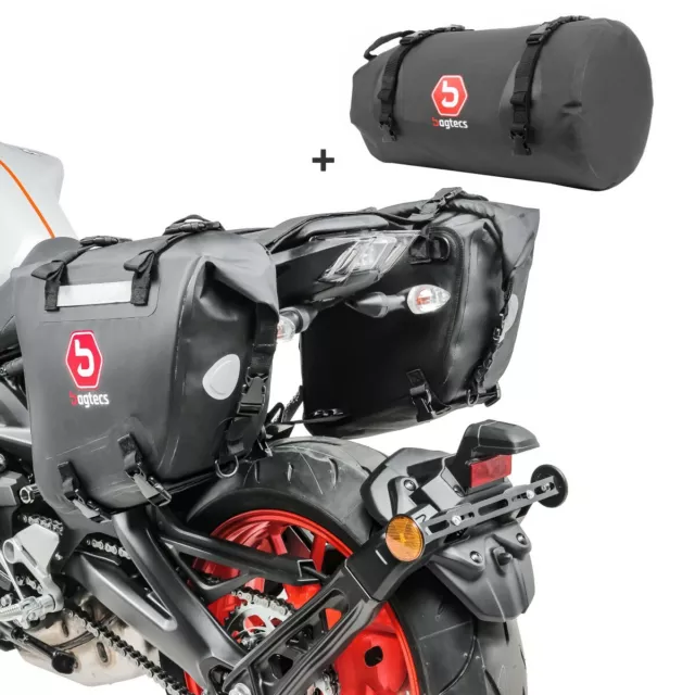 SADDLEBAG SET FOR Kawasaki Ninja 250 R SL RX60 Tail Bag 152.33