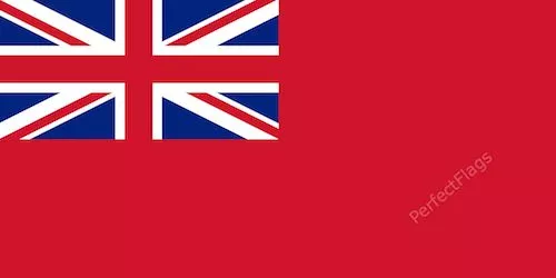 RED ENSIGN FLAG - UK NAVAL MILITARY FLAGS - Choose Size 3x2, 5x3, 8x5 Feet