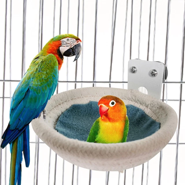 Nido de loros cama nido de cría cama para loros nido de jaula de pájaros hecho a mano