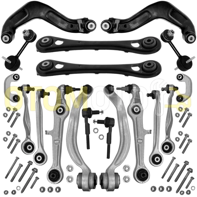 AUDI A4 8E B6 B7 Kit Triangle Bras De Suspension Biellette Essieu Avant