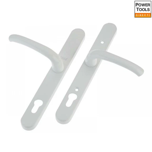 Yale Schlösser Retro Türgriff PVCu poliert PVD weiß Oberfläche