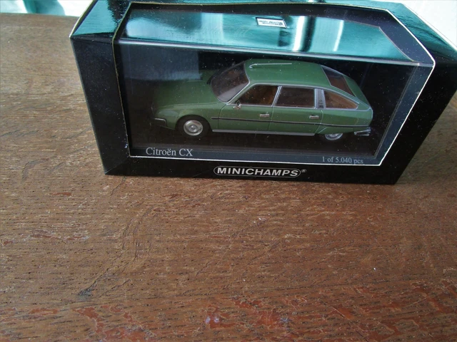 Minichamps 1/43 Citroen Cx Prestige 1982, Vert Papyrus Metallise.