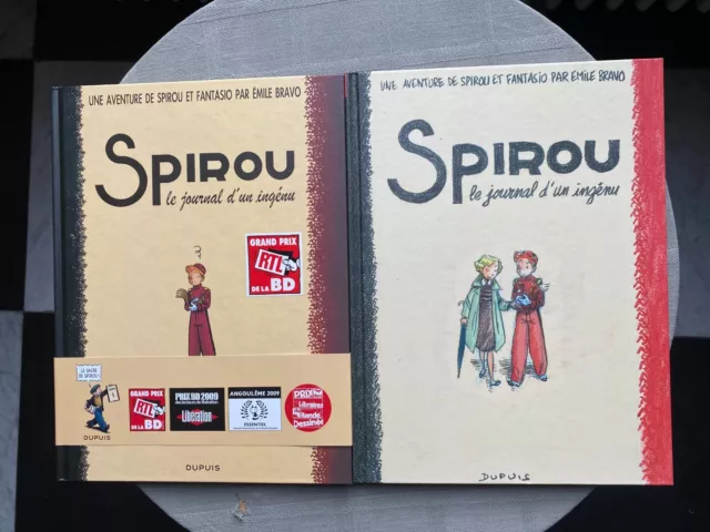 Bravo Spirou And Fantasio Tome 4 TL Box With Dedication IN Mint Nh 2