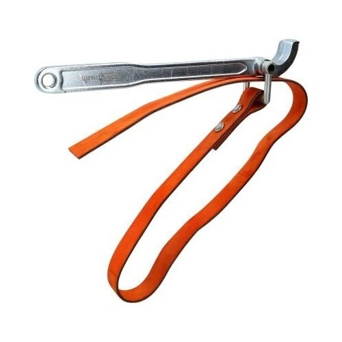 KS TOOLS Pinza tubolare in cintura con nastro in tessuto, Ø 200mm