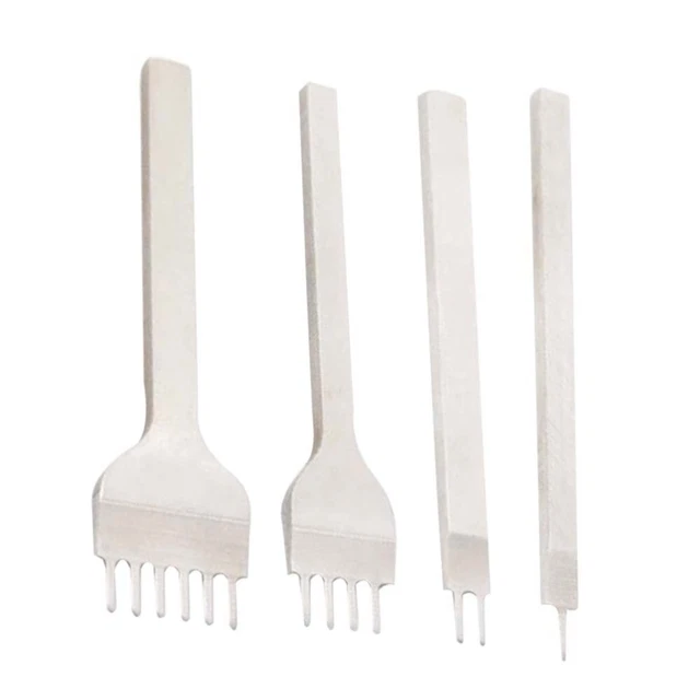 4 Pcs Handwerkszeug Aus Leder Zinke Selber Machen Werkzeug Schlagloch