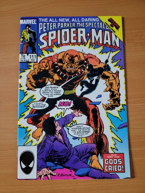 Spectacular Spider-Man #111 Direct Market Edition ~ NEAR MINT NM ~ 1986 Marvel