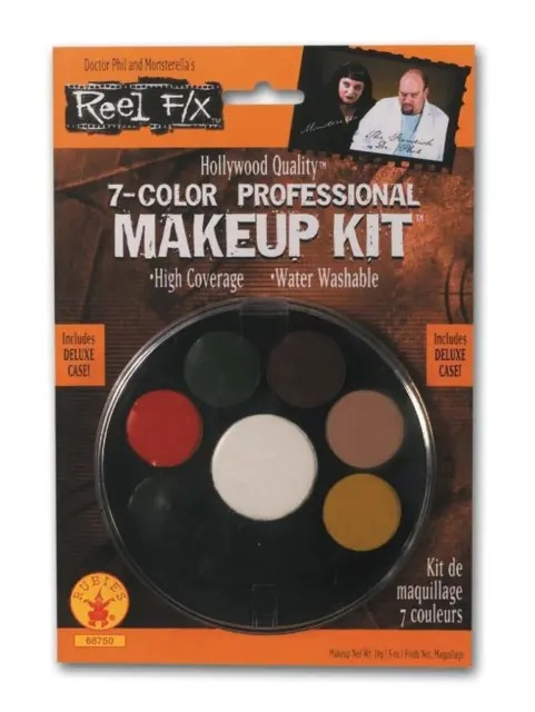 Rubies Reel F/X 7 Color Makeup Palette Kit Halloween Costume 68750 FAST SHIP B77