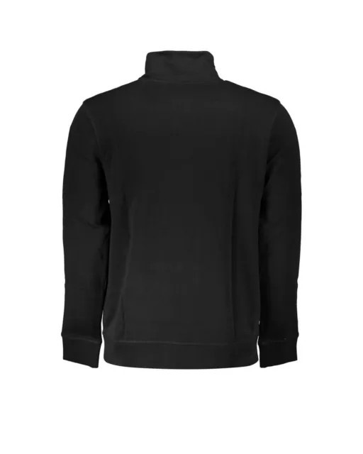 HUGO BOSS ORGANIC Cotton Half Zip Sweatshirt - Sweaters - Black EUR 184 ...