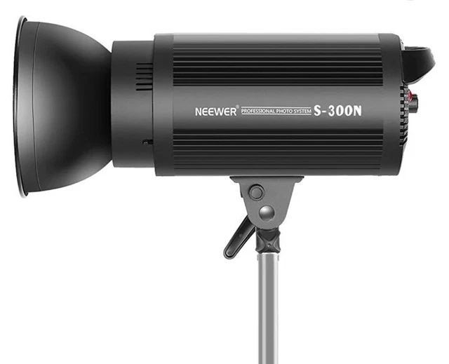 Flash estroboscópico de estudio monolluz Neewer Pro S300N 300W 5600K con luz de aluminio...