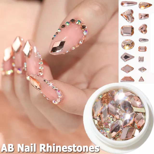 Crystal DIY Nail Art Decorations Crafts Garments Nail Rhinestones Nail Stones