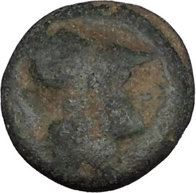Side in Pamphylia 3rd-2nd Cent BC Ancient Greek Coin Athena Pomegranate i48322