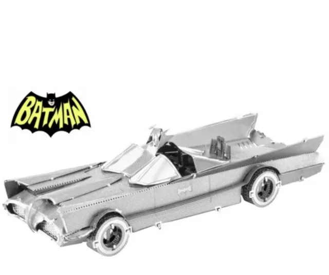 1966 DC BATMOBILE TV Classic 3D Metal Model Self Assembly DIY Kit UK ...