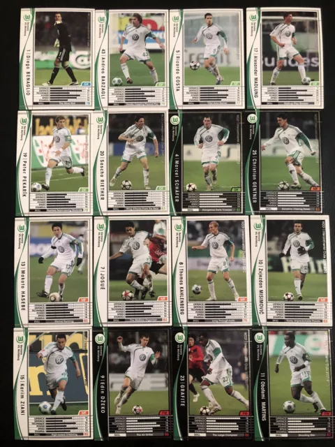 VFL Wolfsburg Complete Sets Panini/Sega (Japan) WCCF