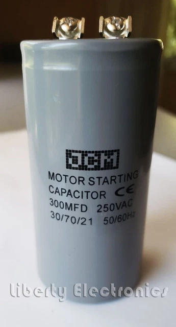 Condensateur De Démarrage Moteur 47-56µF 250V - Pour Compresseur D'air, Climatisation - Marque Peroup