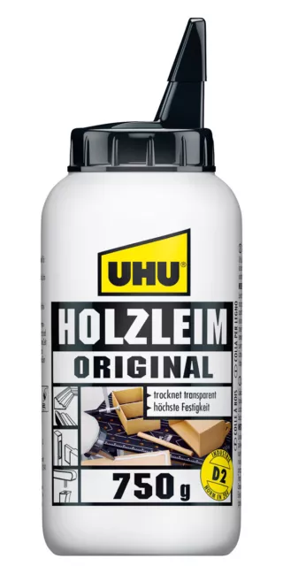 UHU Holzleim ORIGINAL 750g höchste Festigkeit, trocknet trasparent