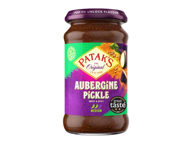 Patak's Brinjal sottaceto melanzane 312 g