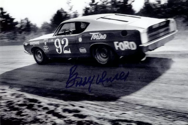 Bobby Unser Ford Torino Winner Pikes Peak Hillclimb 1969 Signed Photograph 1