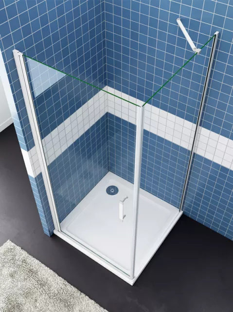 Duschkabine Dusche Eckeinstieg Duschabtrennung Sicherheitsglas