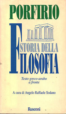 Storia della filosofia - Porfirio (Rusconi) [1997]
