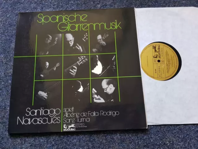 Santiago Navascues - Spanische Gitarrenmusik Vinyl LP Germany