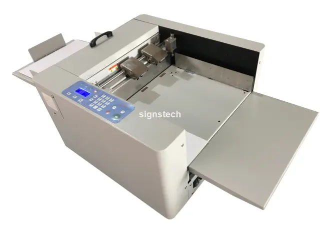 New Auto Feeding 330mm 13" Digital Paper Creasing Scoring Machine Perforating