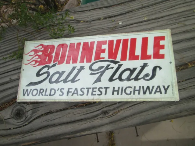 BONNEVILLE SALT FLATS FASTEST HIGHWAY  Display HOOK Shop DELUXE STANDARD HOT ROD