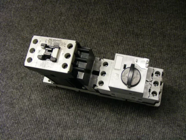 Fuji Electric Duo Series Motor Start & Contactor Cat BM3RHB-004 & SC-E02/G 24VDC